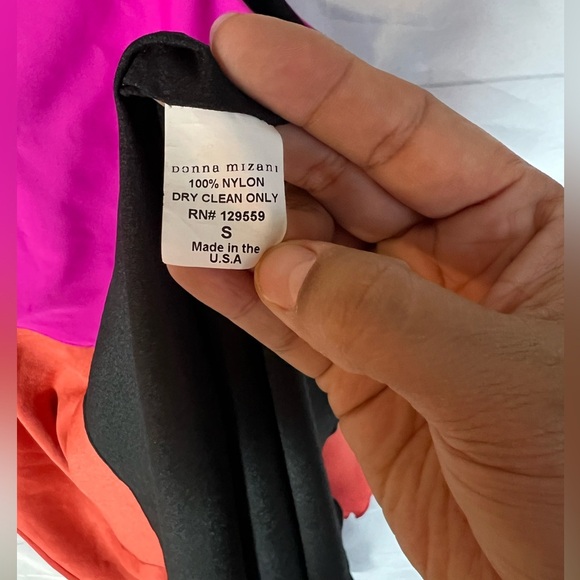 Donna Mizani Diamond Flounce Dress size Small - Picture 5 of 7